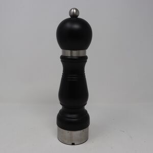Peugeot Chateauneuf Black Wood & Stainless Steel Pepper Mill